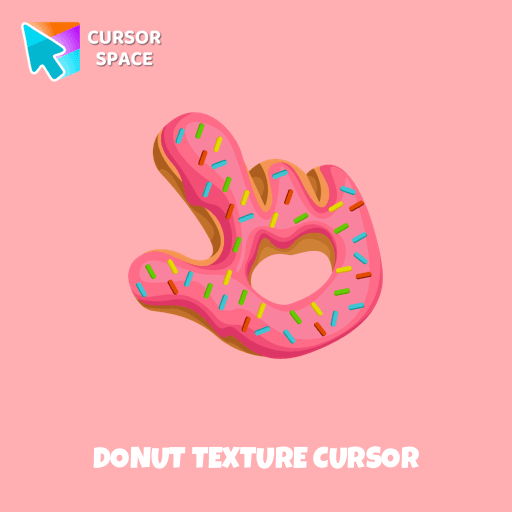 Donut Texture cursor pointer cursor